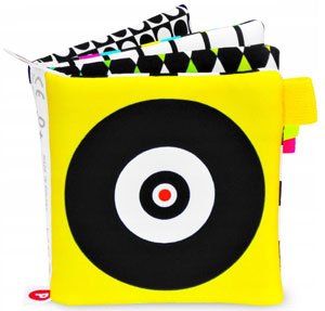 baby book high contrast non-toxic